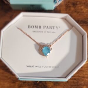 Shimmering Moments. Aquamarine Fused With genuine Quartz & Ombre Cubic Zirconia